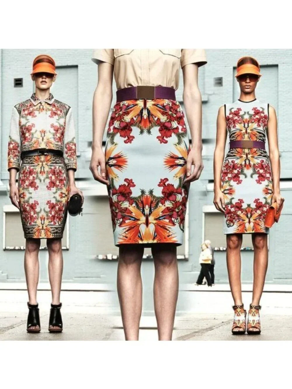 Givenchy Birds of Paradise Resort 12 Collection Ricardo Tisci Knit Pencil Midi S - Picture 3 of 16
